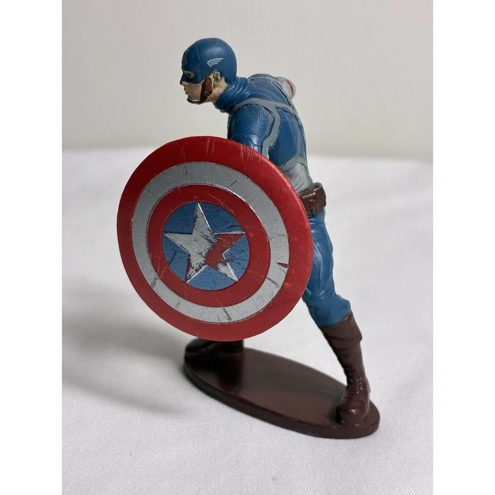 Marvel Captain America Figure Cake Topper 3.5